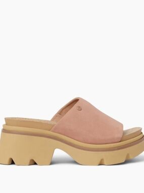 Reef Pink Vista Luxe Platform Slide